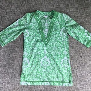 Beach coverup or colorful summer top